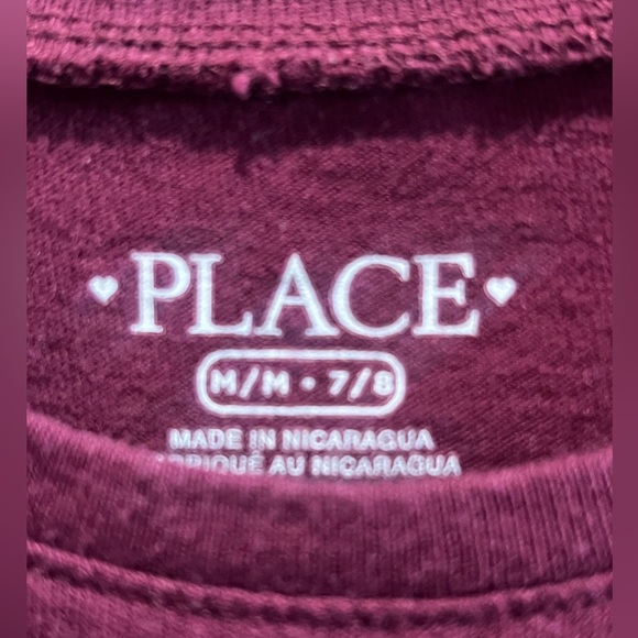 Children’s Place long sleeve shirt. Size 7-8 - Picture 2 of 3